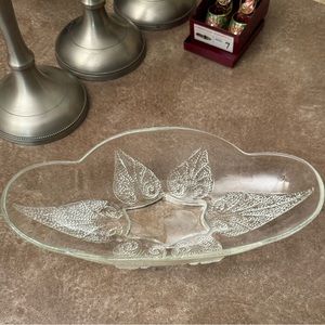 Vintage 1970 Hocking Relish Bowl